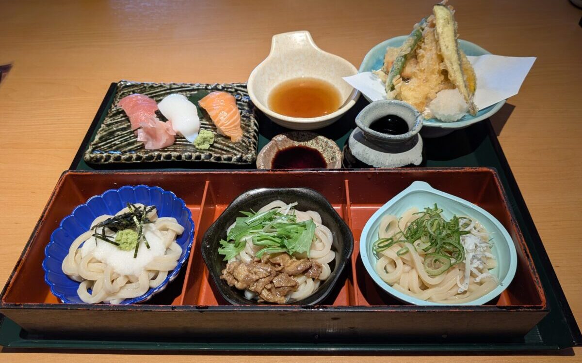 宝乃湯の食事処で注文した和定食